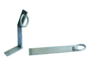Straight (curved) plate anchor